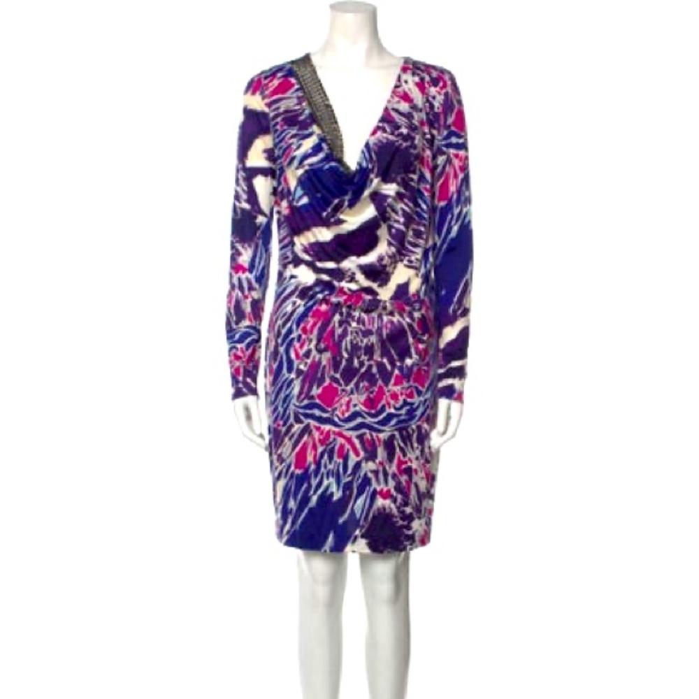 Emilio Pucci cowl neck dress